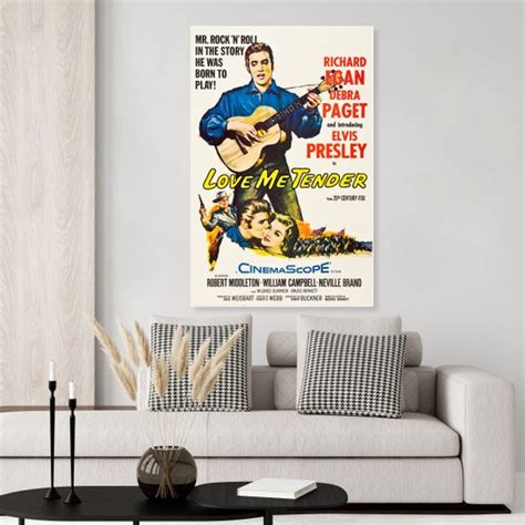 Love Me Tender Movie Poster - Etsy Australia