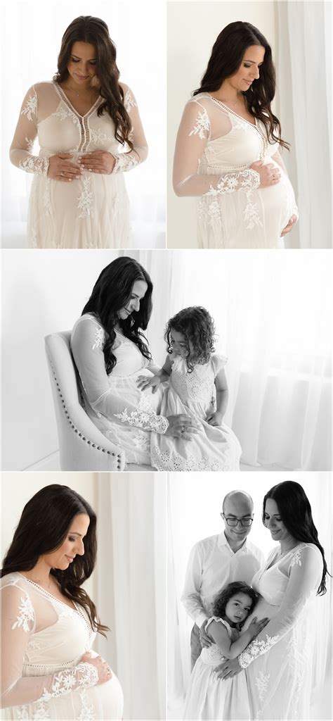 In-Studio Family Maternity Session | Farmington, CT Maternity Photographers