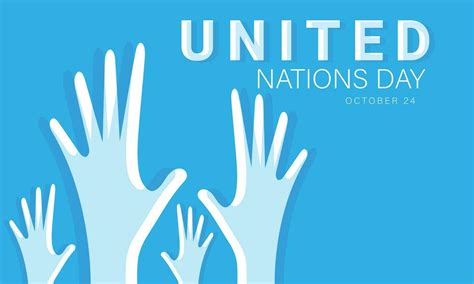 United nations day. background, banner, card, poster, template. Vector ...