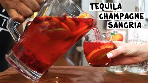 Tequila Champagne Sangria - Tipsy Bartender