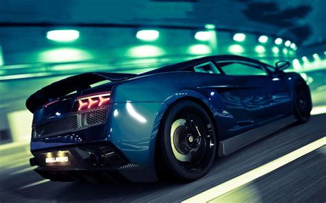 Blue Lamborghinis Wallpapers - Wallpaper Cave