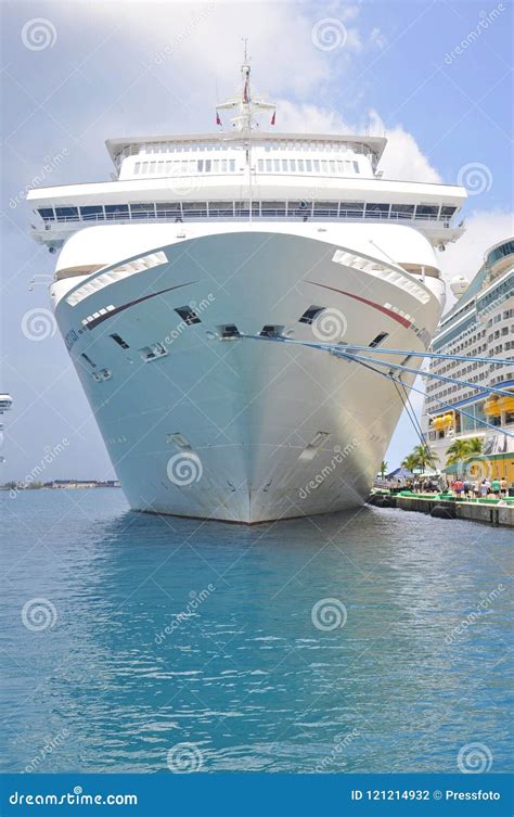 Carnival Ecstasy Cruise Ship Editorial Photography - Image of cruise ...