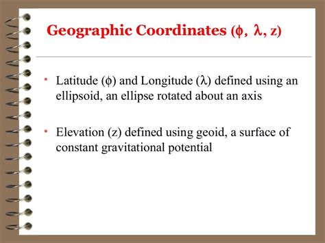 Basic of Geodesy