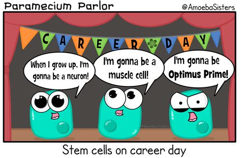 Paramecium Parlor Comics - SCIENCE WITH THE AMOEBA SISTERS
