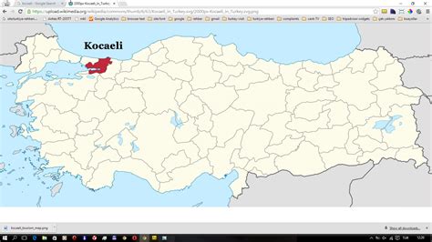 Izmit Map - Turkey