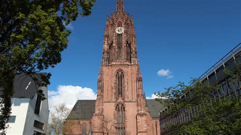 Frankfurt Cathedral In Germany Stock Footage Video 2386529 - Shutterstock