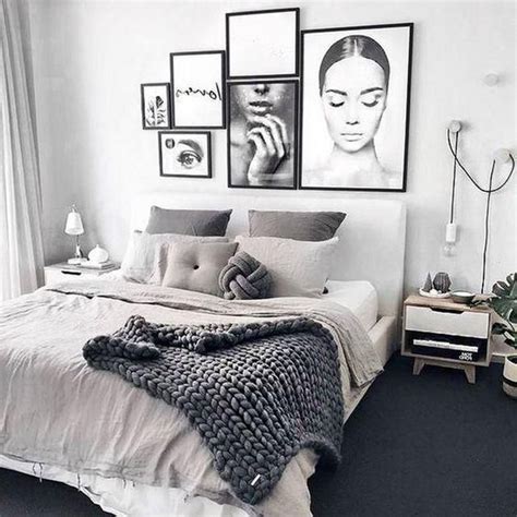 decorar el cabecero de tu cama Modern Scandinavian Bedroom, Minimalist Bedroom Decor, Modern ...