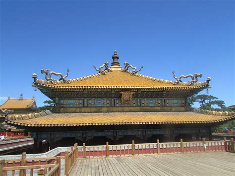 Golden roof top temple in Chengde, China | Rooftop, Places ive been, Places