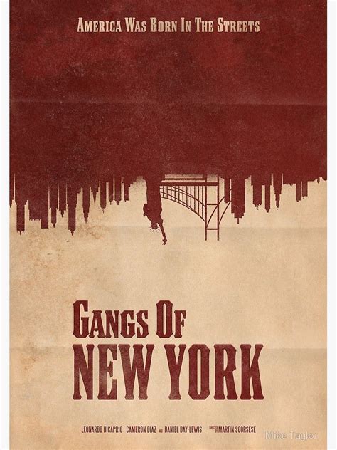 Gangs Of New York | Gangs of new york, New york poster, Martin scorsese ...