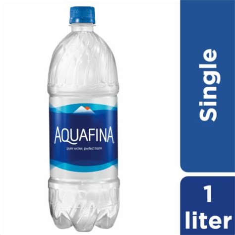 Aquafina® Purified Drinking Bottled Water, 1 liter - Kroger