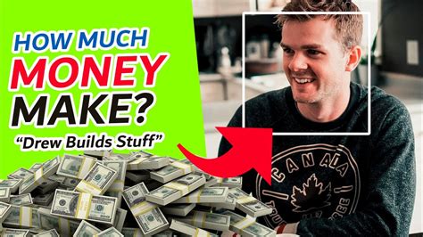 How Much Money DREW BUILDS STUFF Make Youtube? 🤑 #monetizedyoutubechannel - YouTube