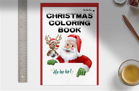 COLORING BOOK Christmaschristmas Coloringbook Book New - Etsy