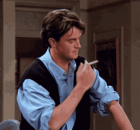 Friends Chandler Bing GIF - Friends ChandlerBing MatthewPerry ...