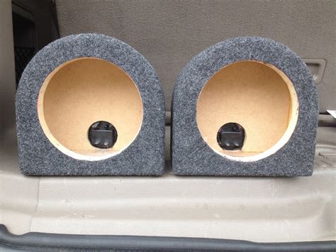 8" Speaker Box Enclosure Sub Subwoofer Box Car Speaker Box 7.25" Hole ...