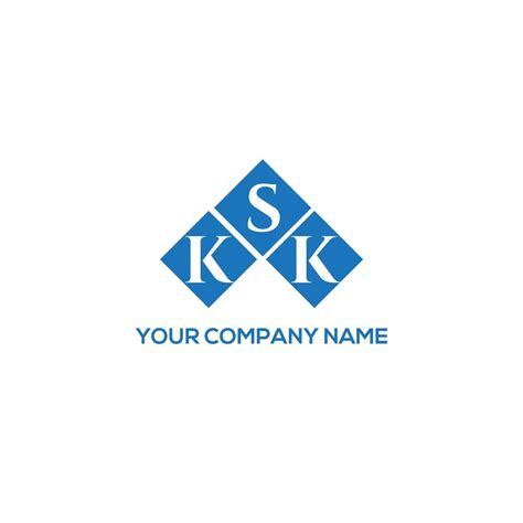 KSK letter logo design on white background. KSK creative initials ...