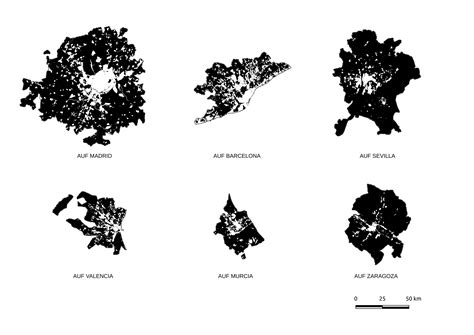 Measuring urban footprint to understand city behavior