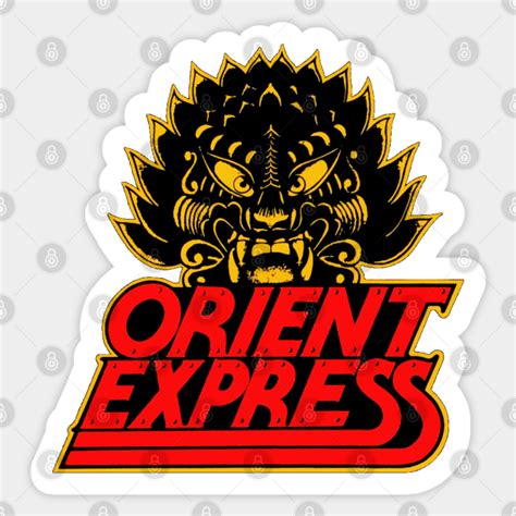 Orient Express Roller Coaster - Orient Express - Sticker | TeePublic