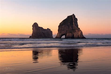 Archway Islands of Wharariki Beach | Sunset Obsession