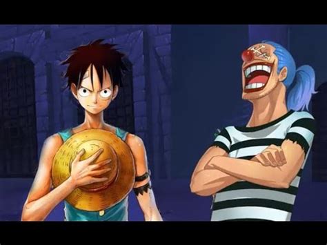 Anime Pirates Parte 224 Buggy VS Luffy - YouTube