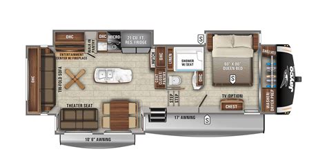 Rear Kitchen 5th Wheel Floor Plans – Flooring Guide by Cinvex