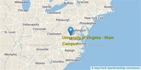 Where Is University of Virginia - Main Campus?