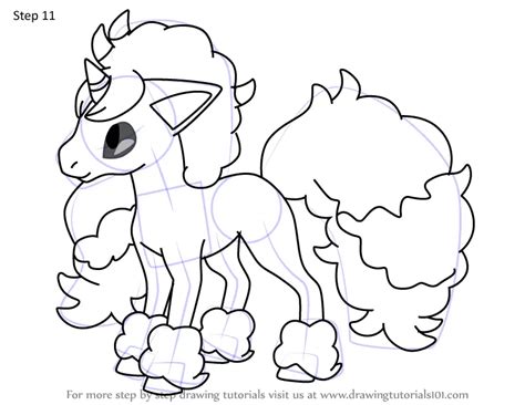 How to Draw Galarian Ponyta from Pokemon (Pokemon) Step by Step ...