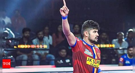 Naveen Kumar stars as Dabang Delhi beat Haryana Steelers in PKL | Pro ...