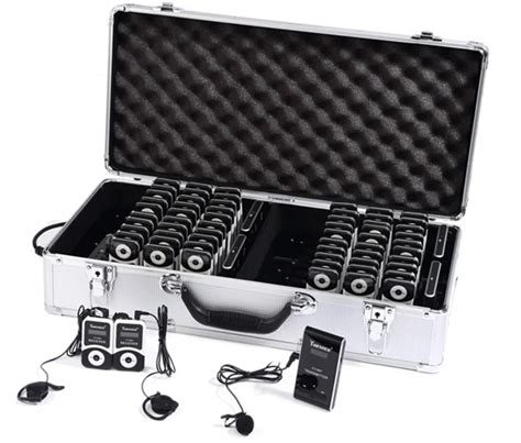 Free Shippping YARMEE YT100 One Set Audio Guide Equipment/ Wireless ...