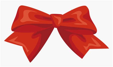 Vector Red Bow Png Download - Transparent Red Ribbon Vector, Png Download - kindpng