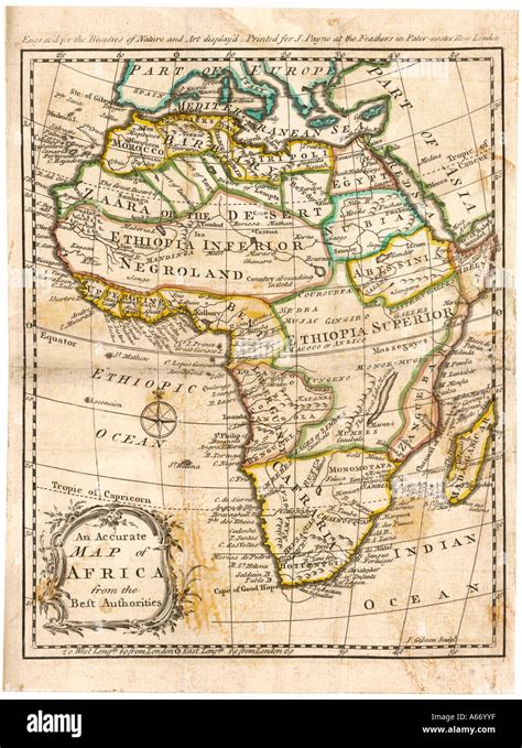 Map Of Africa Circa 1850 - Gisele Ermentrude