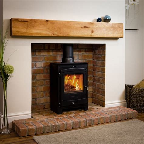 Wood Burner Fireplace, Inglenook Fireplace, Small Fireplace, Rustic ...