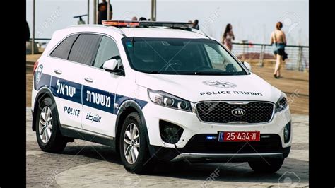 ISRAEL POLICE, משטרת ישראל, شرطة إسرائيل KIA SORENTO POLICE CAR REAL ...