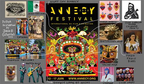 Jorge R. Gutierrez Designs Annecy 2023 Festival Poster, Celebrating ...