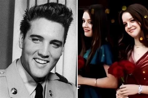 Meet Elvis Presley’s mini-me twin granddaughters: teenagers Harper and Finley just stepped out ...