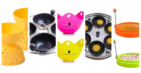 Egg Poacher Cups and Pans for Perfectly Poached Eggs