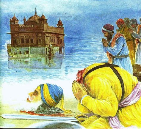 Painting of Golden Temple | Sikhpoint.com Mother Earth Drawing, Sikhism Religion, Baba Deep ...