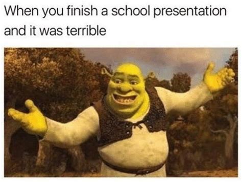 School Presentation Memes