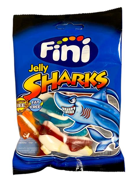 Fini Jelly Sharks 90g - Lavpriskurven