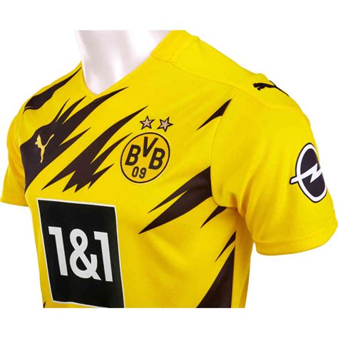 2020/21 PUMA Erling Braut Haaland Borussia Dortmund Home Jersey - SoccerPro