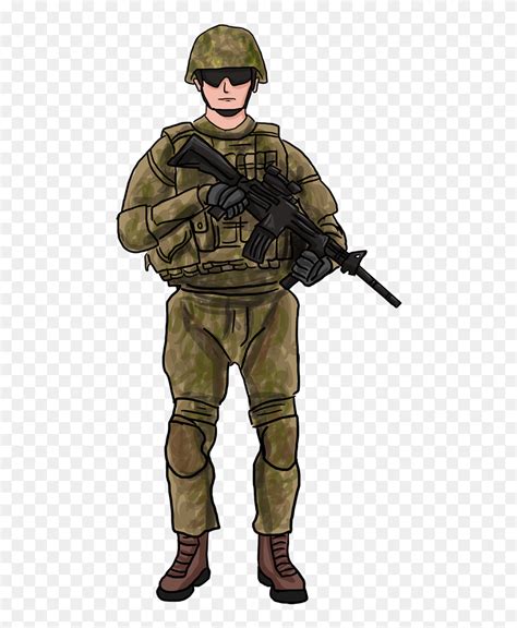 Download Us Army Clipart Soldier - Soldier Clip Art - Png Download ...