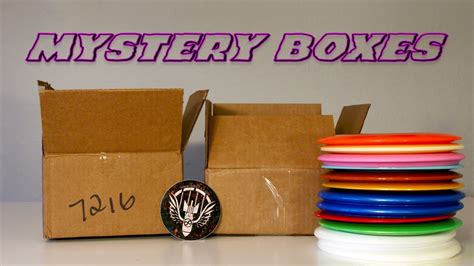 Unboxing Disc Golf Mystery Boxes - YouTube