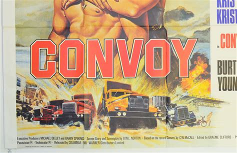 Convoy - Original Cinema Movie Poster From pastposters.com British Quad Posters and US 1-Sheet ...