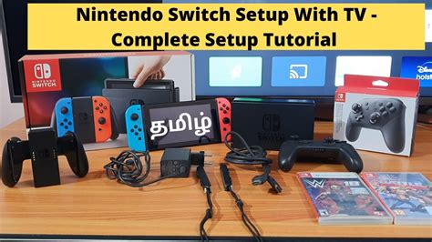 Tamil | Nintendo Switch Setup With TV - Complete Setup Tutorial | All Accessories Purpose ...