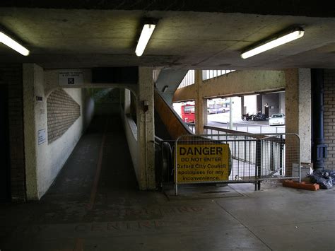 Car Park Walkway, Westgate Centre, Oxford | Follow the red l… | Flickr