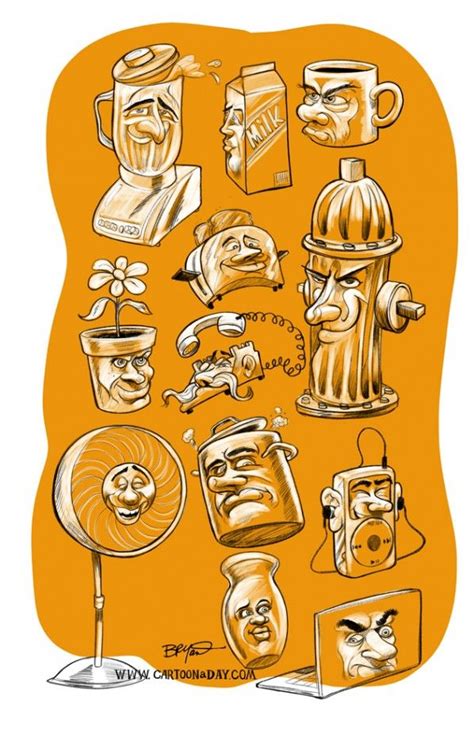 Animated Inanimate Objects Cartoon | Cartoon character design ...