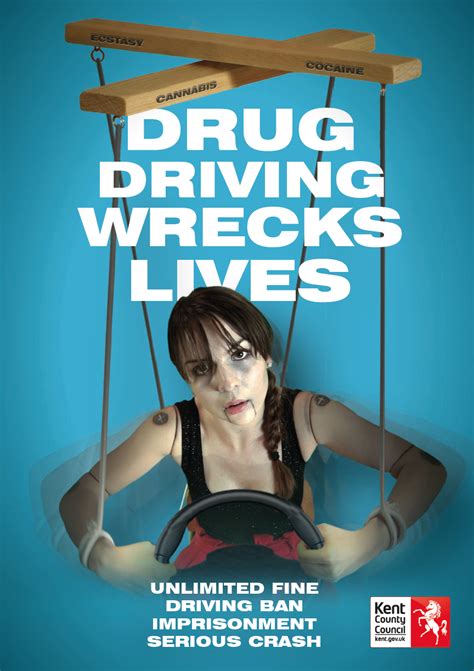 Drug Driving A3 Poster - KCC Road Safety