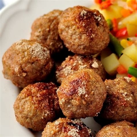 Pork And Beef Meatballs Recipe