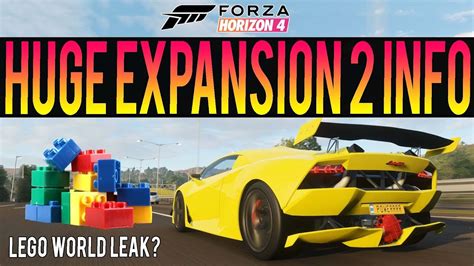 Forza Horizon 4 - LEGO EXPANSION LEAK! 2nd Map Expansion Details - YouTube