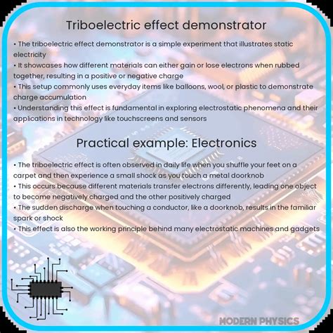 Triboelectric Effect Demonstrator | Engaging, Educational & Simple