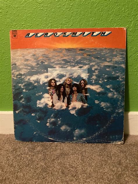 Aerosmith NO VINYL Self-titled 1973 Album Dig Misprint & Acid Bust RARE ...